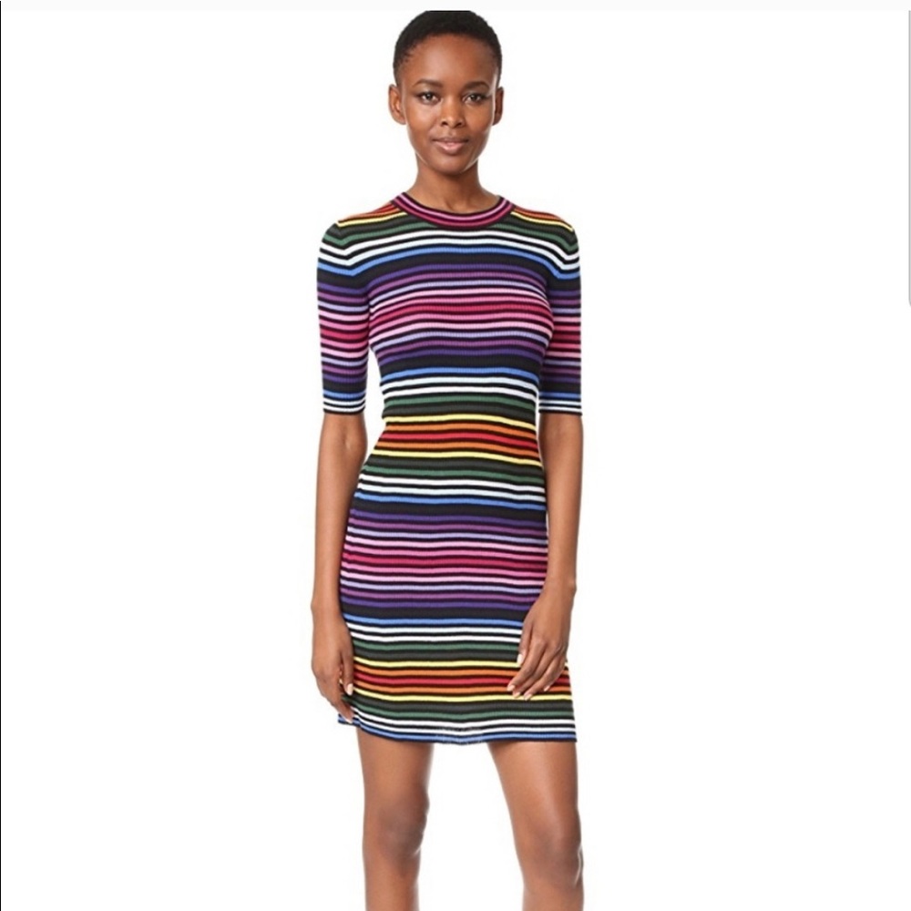 Marc Jacobs Rainbow Knit Dress Sz Large
